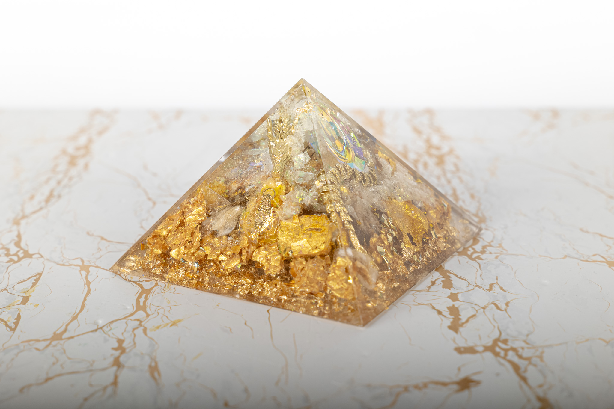 Pranacrystal® Premium Golden Dragon of Wisdom